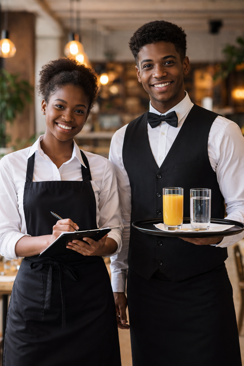 Trained in full-service etiquette, table management, plate carrying, clearing, guest interaction, and maintaining a polished front‑of‑house presence. Skilled in both plated and buffet service, with the ability to adapt to venue‑specific standards.